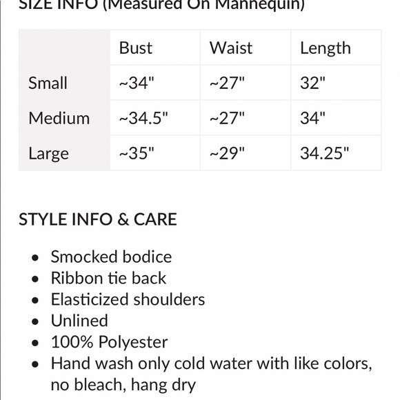 Cora Baby Doll Smocked Floral Dress - Picture 6 of 7